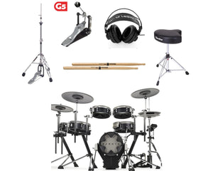 Efnote-3X Package with Gibraltar Hardware, Headphones, and Sticks