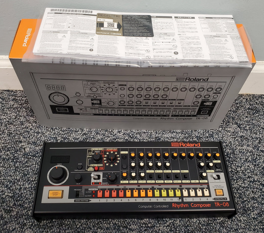 Roland TR-08 Rhythm Composer Used - MINT Condition