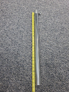 Rack Tube Straight with top arm holder - Silver - 27.5"
