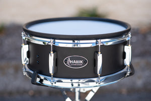 Hawk Custom 13" Snare in Satin Black