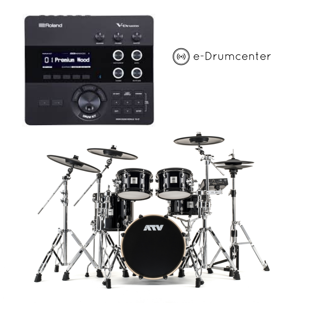 ATV Electronic Drums AD5 Module aDrums Electronic Cymbals Edrumcenter