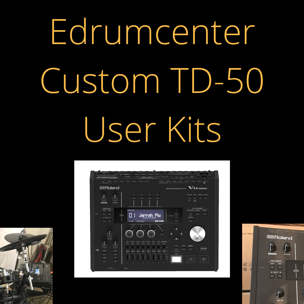 Edrumcenter Custom TD-50 User Kits - edrumcenter.com
