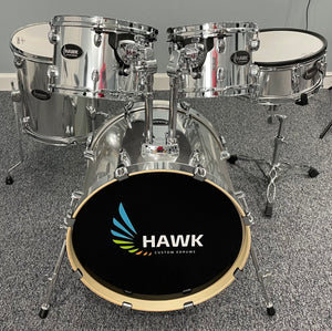 Hawk Custom 5 pc Shell Pack in Mirror Chrome