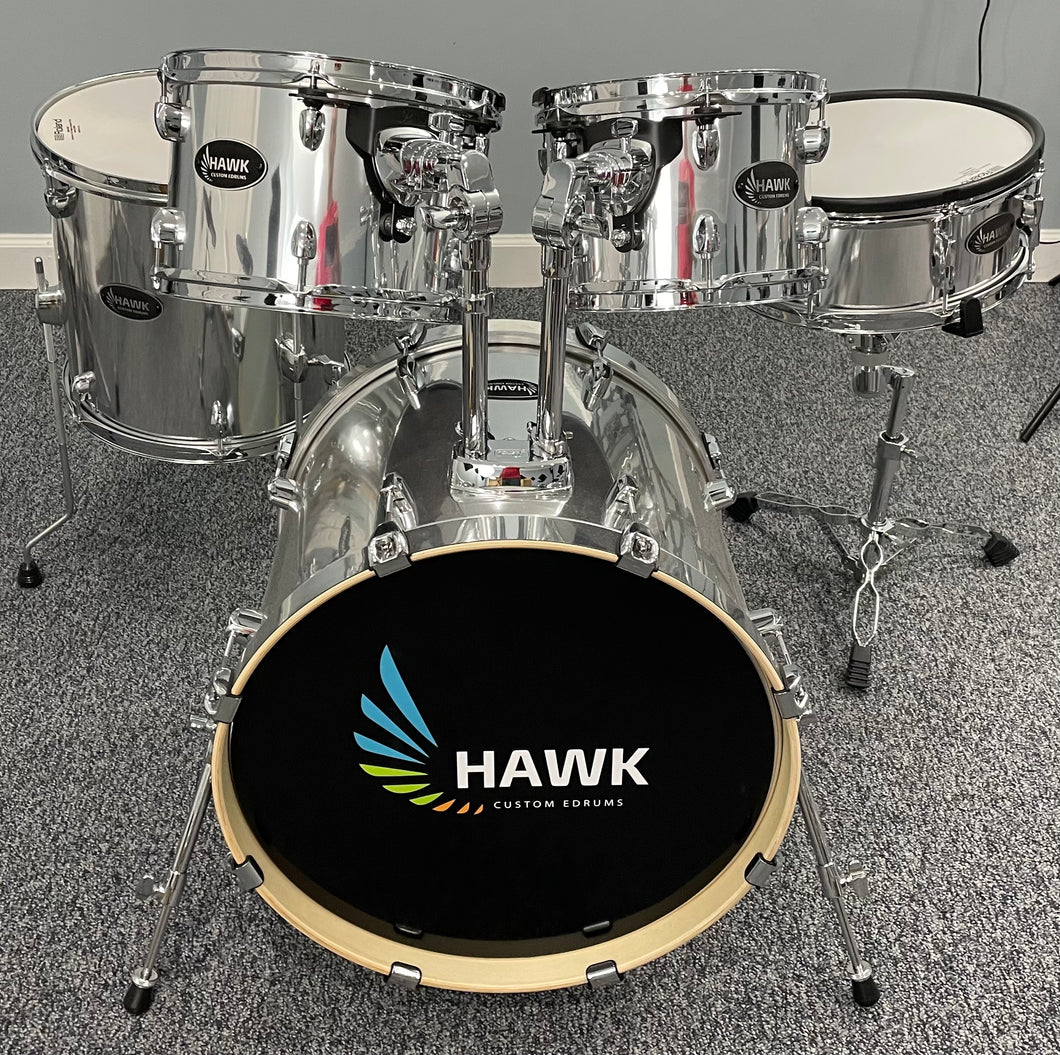 Hawk Custom 5 pc Shell Pack in Mirror Chrome
