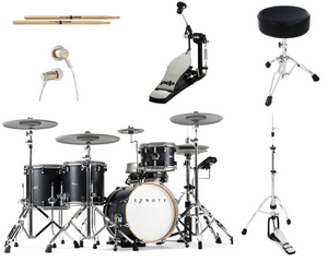 Efnote 5X Drum Kit Ultimate Package w/ PDP Hardware