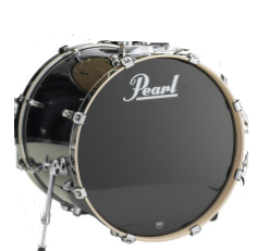 Pearl EXL2218B/C # 248 Black Smoke 22" Kick Drum - edrumcenter.com