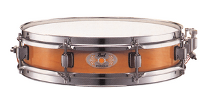 Pearl M1330-114 Piccolo Snare Drum - Maple Shell Liquid Amber - edrumcenter.com
