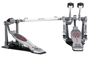 Pearl P2052B Double Kick Pedal - Belt Drive - edrumcenter.com