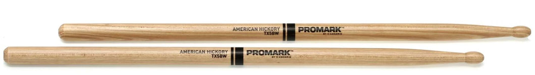 Promark TX5BW 5B Wood Tip Drumsticks - Pair
